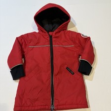 CANADA GOOSE Reese Baby Unisex  Red Parka Siz...