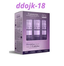 Cadiveu Plastica dos Fios Straightener Brazilian Keratin Hair Treatment 3x1l.