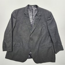 Oak Hill 3XL 56L Gray Birdseye Stretch Big  Tall Mens Blazer Sport Coat