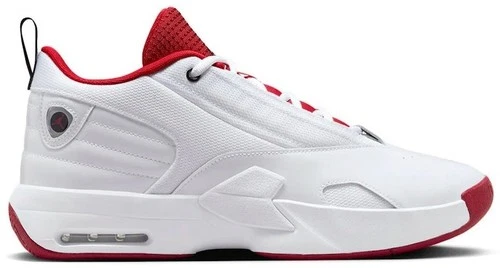 Jordan Max Aura 6 White Gym Red