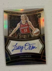 2025 Panini Select WNBA Lucy Olsen RC Silver Signatures Autograph Auto Card