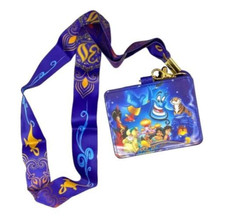 Aladdin Lanyard  Card Holder Loungefly Disney 30th Anniversary Collectible NIP