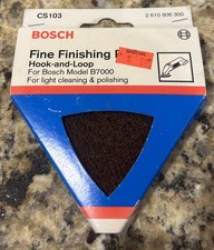 BOSCH CS103 FINE FINISHING PAD HOOK AND LOOP ...