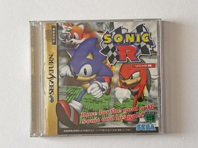 Sega Sonic R Sega Saturn Video Game With Obi Card Used Excellent