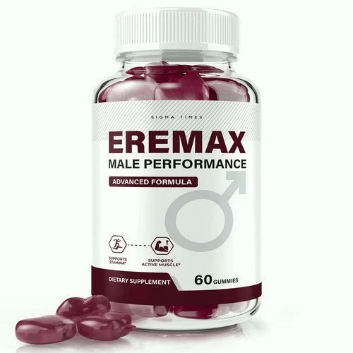 Eremax Gummies – Men’s Vitality & Performance Support Supplement 60ct