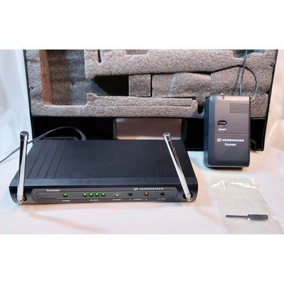 Sennheiser Freeport EM1-C Diversity Wireless Receiver, Belt transmitter, Case