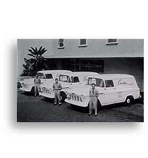 1956 Truck Photo - Panel Truck Flower Display For Chevy Gmc Truck 1956 Truck Photo - Panel Truck Flower Display For Chevy Gmc Truck