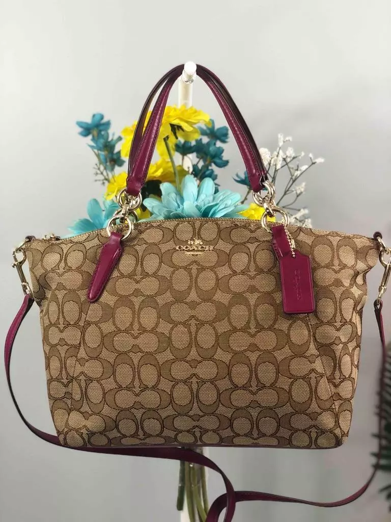 Coach kelsey canvas hot sale