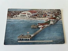 View from Ocean Showing Auditorium and Convention Hall Atlantic City New Jersey