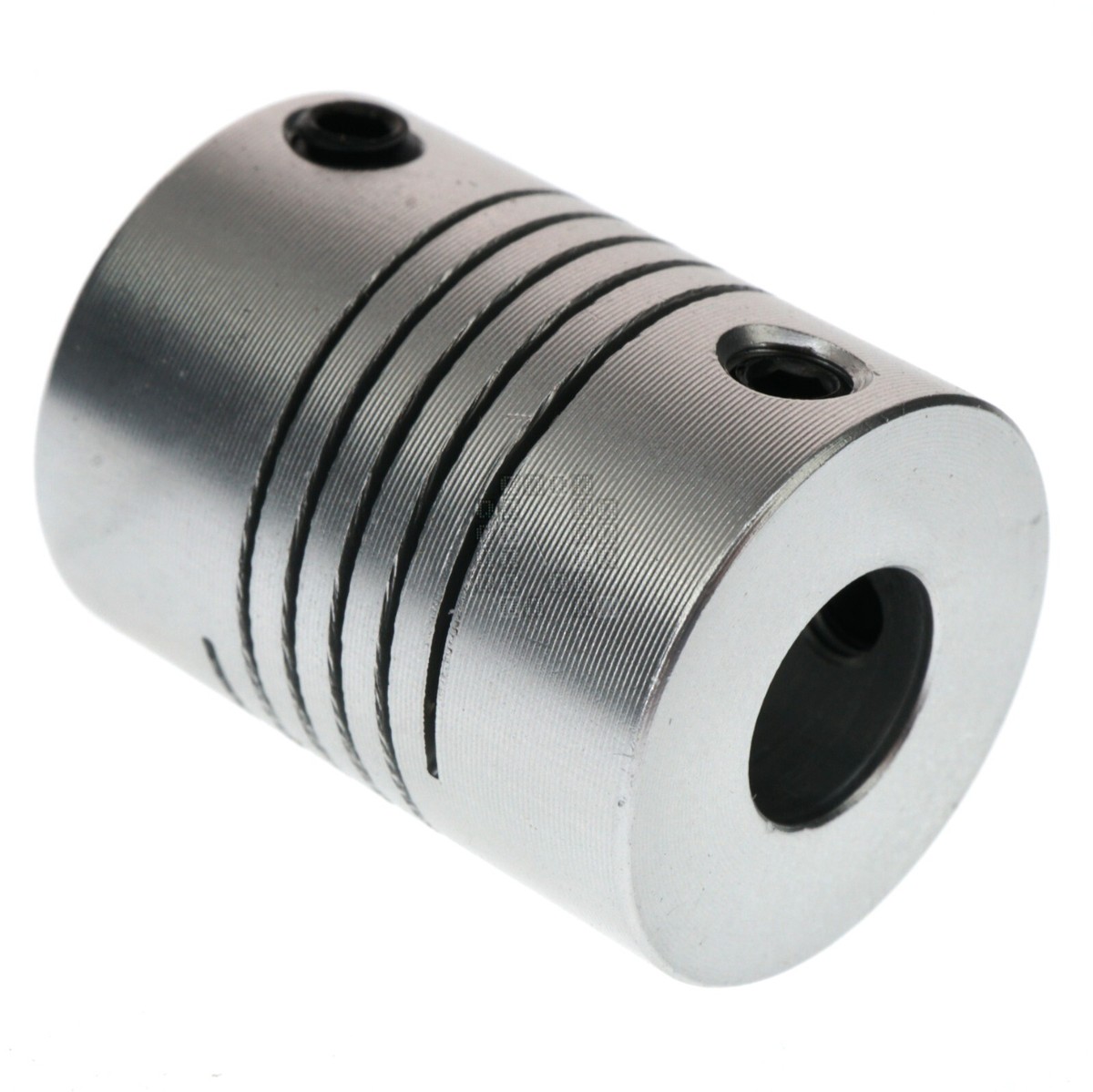 Aluminum Flexible Shaft Coupling, 5x8mm Inside Diameter, 25mm