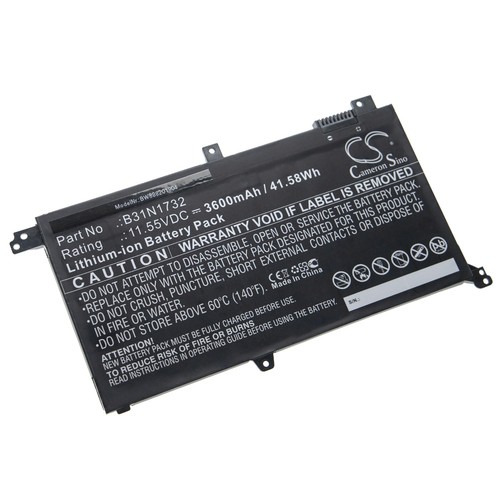 ANTIEE 47Wh C31N1907 Laptop Batteria Per ASUS VivoBook 17 F712FB F712FB-AU154T F712FB-AU239T F712FA F712FA-AU239T F712FA-AU265T Series 0B200-03350600 3ICP6/56/77 11.49V