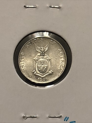 Moneda de plata de 10 centavos de Filipinas 1945 d “feb137” administración de Estados Unidos - Imagen 14 de 19