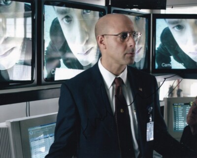 Stanley Tucci signed autograph 20x25cm THE TERMINAL in person autograph