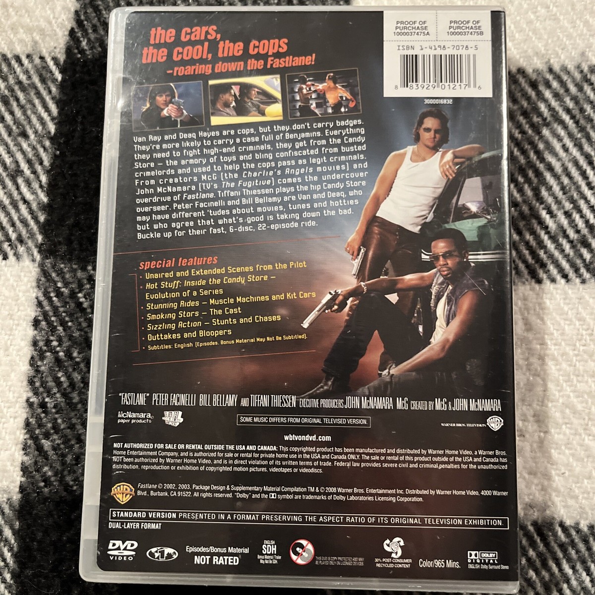 Fastlane - The Complete Series (DVD, 2008, 6-Disc Set