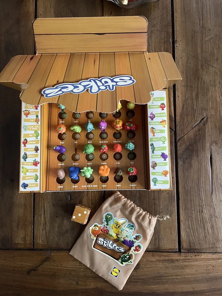 Stikeez, Gioco Da Tavolo (frutta e ortaggi) - Immagine 4 di 4