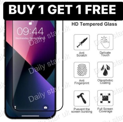 APPLE IPHONE DISPLAYSCHUTZFOLIE für 14 13 12 11 PRO MAX Mini XR XS X 8,7 PLUS,6S,5