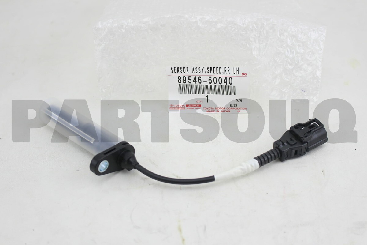 8954660040 Genuine Toyota SENSOR, SPEED, REAR LH 89546-60040 | eBay