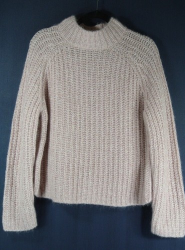 NEW $425 Vince Marled Raglan Sweater in 