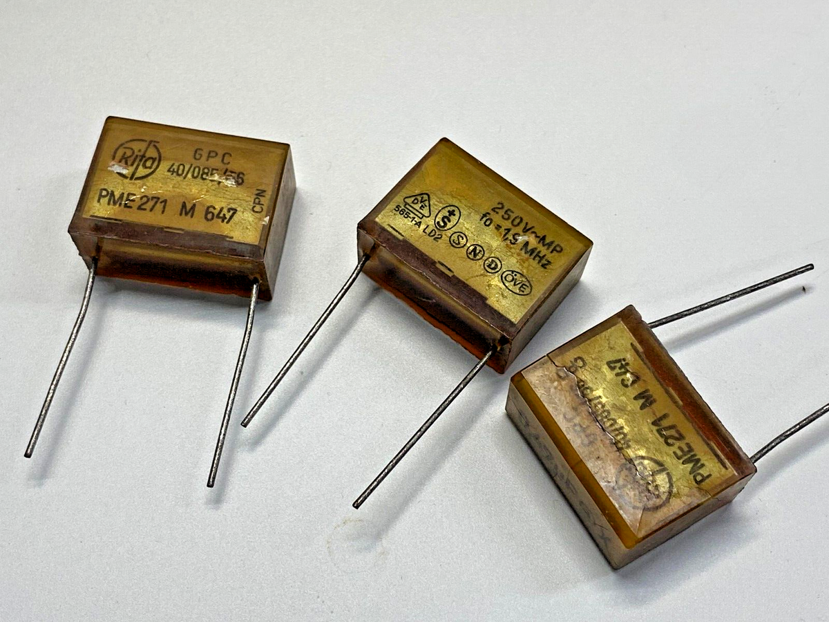 2 Pz - RIFA ME647 0,47 UF (0,47uF 470nF) 275 V~ Passo MP - Foto 1