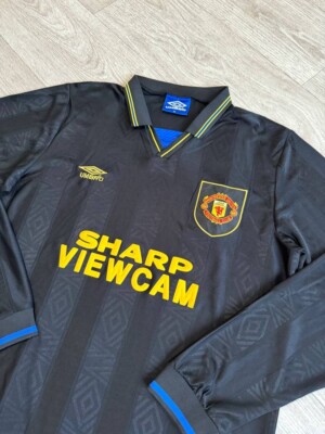 ウェア 94/95 umbro Manchester United jersey kit Manchester United Home football shirt 1994 - 1995 rare