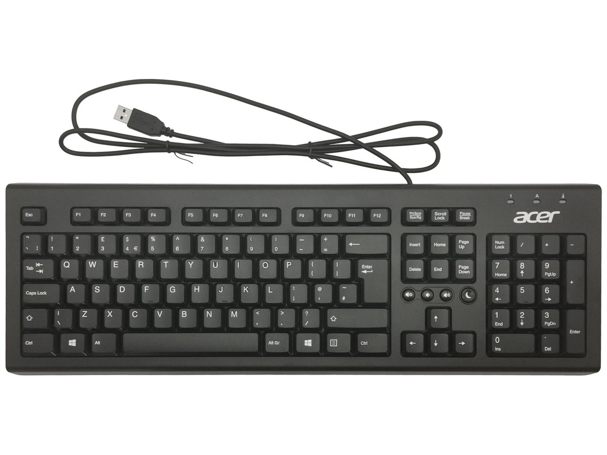 Acer Veriton N4680GT N4690GT N6670G VS2680G USB Wired Keyboard UK