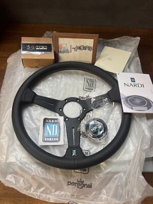 HKS Nardi 50th Anniversary Steering Wheel 340mm Leather Black JDM