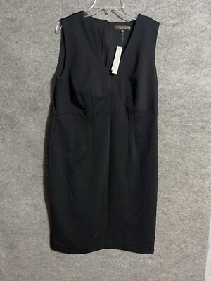 Adrienne Vittadini Little Black Dress Size 12 Petite Ponte Academia Party Y2K | eBay Adrienne Vittadini Little Black Dress Size 12 Petite Ponte Academia Party Y2K | eBay