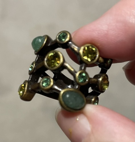 DYRBERG KERN - DANISH QUALITY BRONZE PLATED RING SIZE 6 ( 1) RRP £79.95 NEW ! - Picture 5 of 9