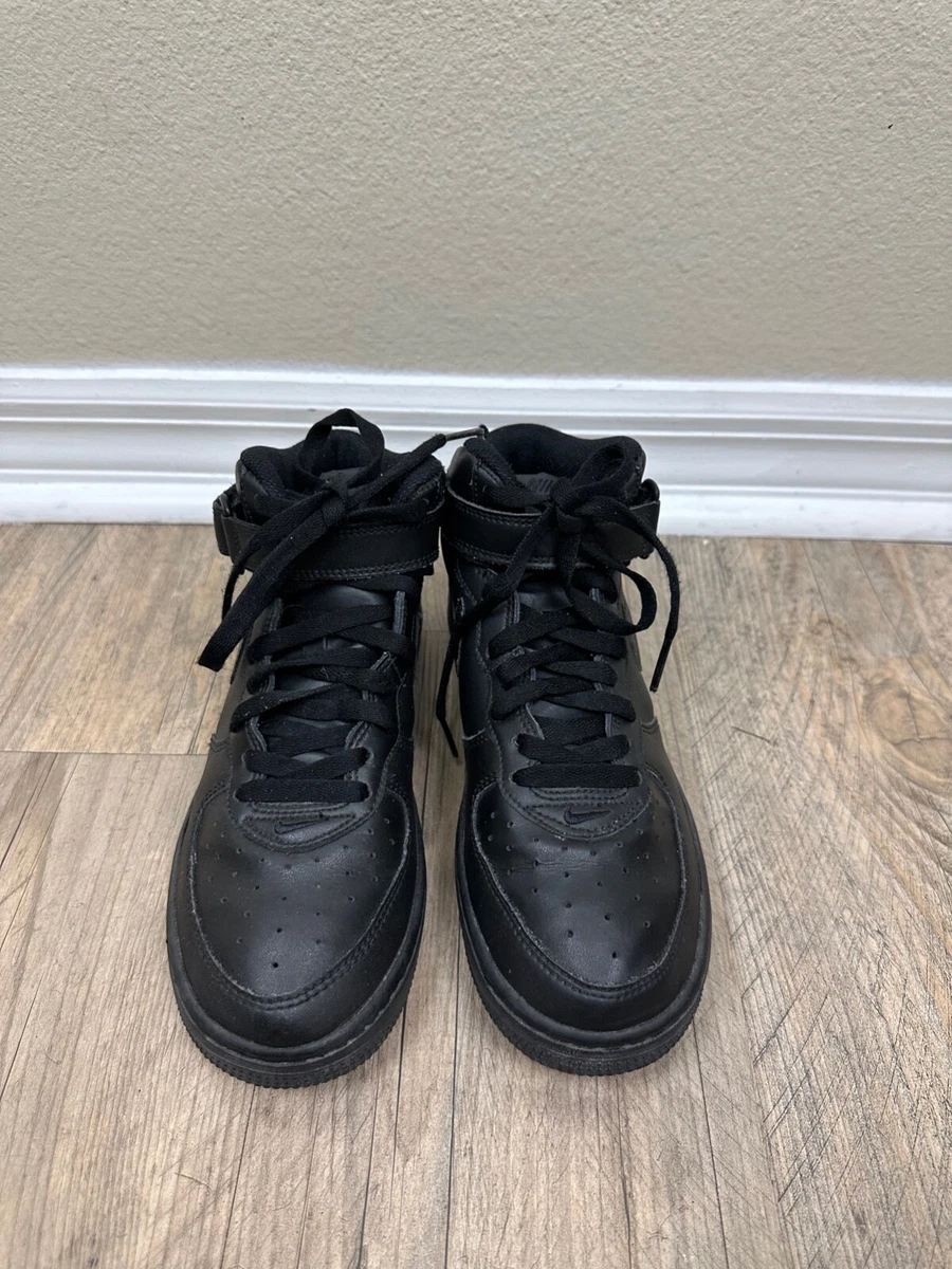 Nike air force clearance 1 mid 06 black