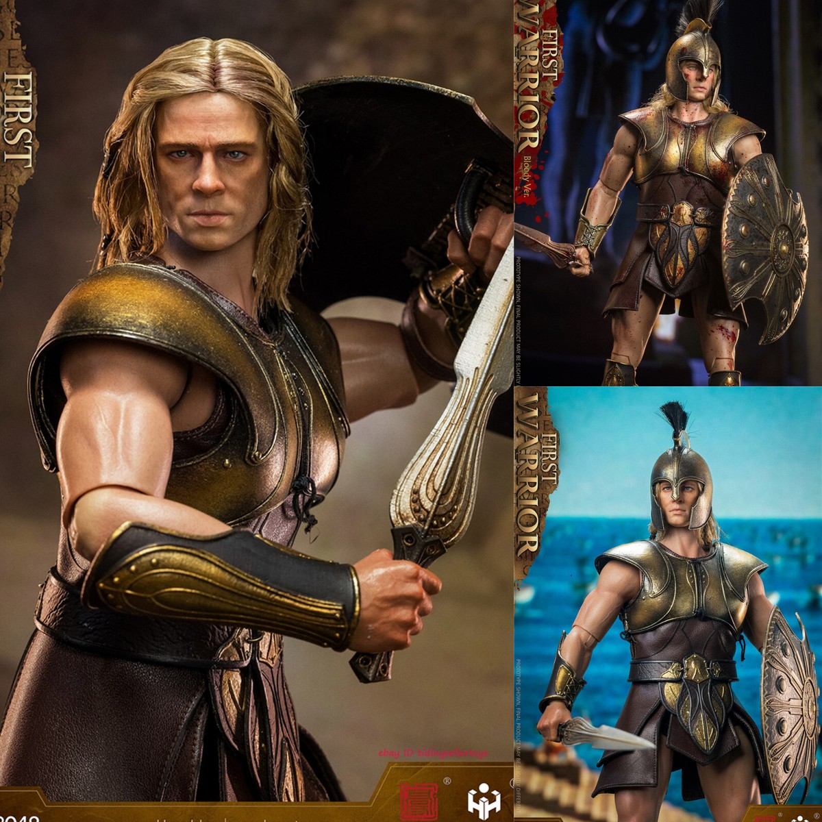 HHMODEL & HAOYUTOYS Troy Achilles 1/6 Scale Action Figure