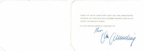 3x MAX SCHMELING LOT SIGNED AUTOGRAPH POSTCARD NOTE LETTER BOXING BOXER CHAMPION - Picture 2 of 3