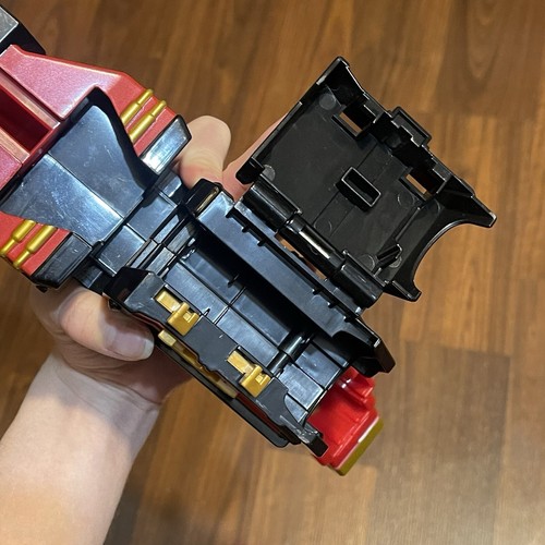 Mighty Morphin Power Rangers Bullzooka Waffe Gewehr Schwert Bandai 2012 mit Scheiben - Bild 8 von 13