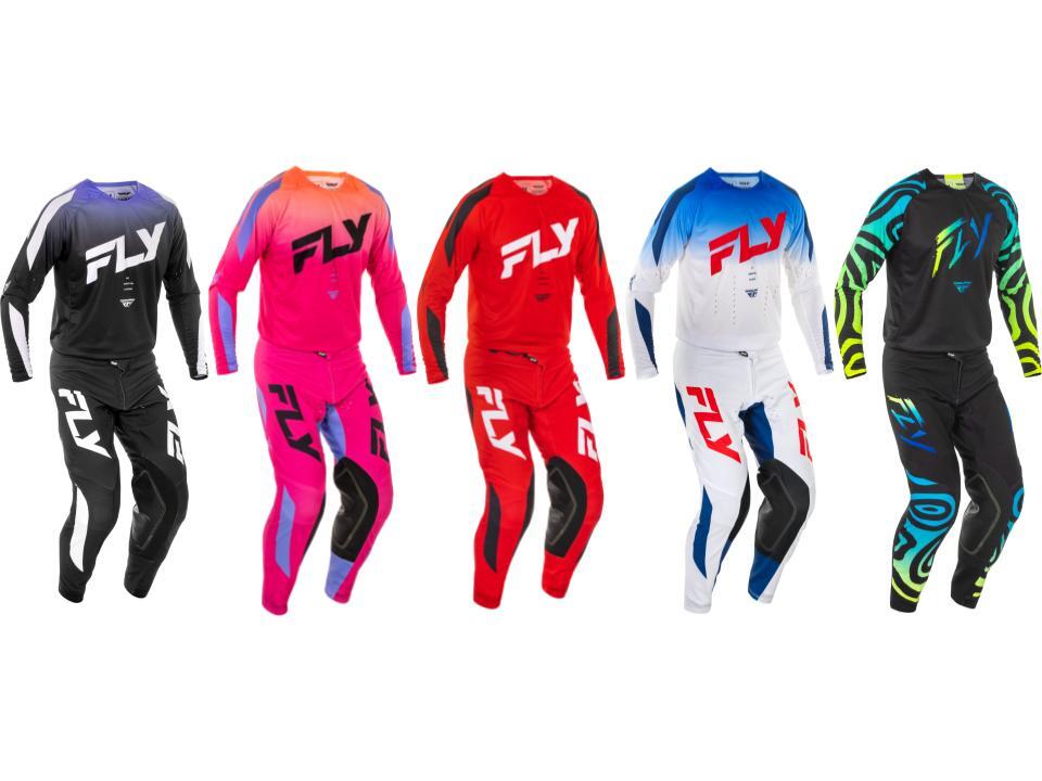 Red Fly Dirt Bike Clothing Fly Racing Evolution DST Jersey Pant