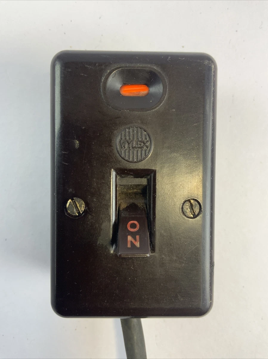 Vintage Double Pole Switch - 20 Amp Wylex Water Heater Switch | eBay