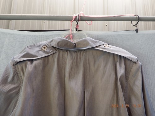 Forecaster of Boston, Inc. Women's Gray Belted Rain Coat-NWT- Size 13/14-B261 - Picture 13 of 14