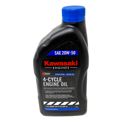 Kawasaki Engine Oil Change Kit – 99969-6298 with 20W50 Synthetic