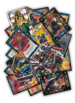 Blue Ocean Lego  Ninjago  Serie 3 Cards Ultra Mega Basis Puzzle Karten deutsch