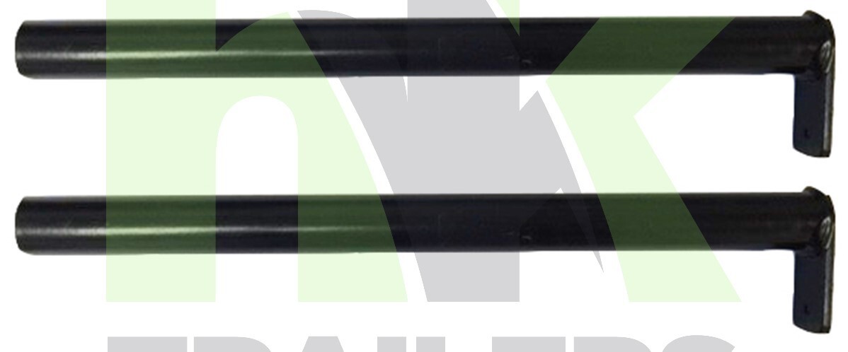 x2 Ramp Hinge Tubes, Suitable for Ifor Williams, Door, Pivot, Bar, Pin Trailer