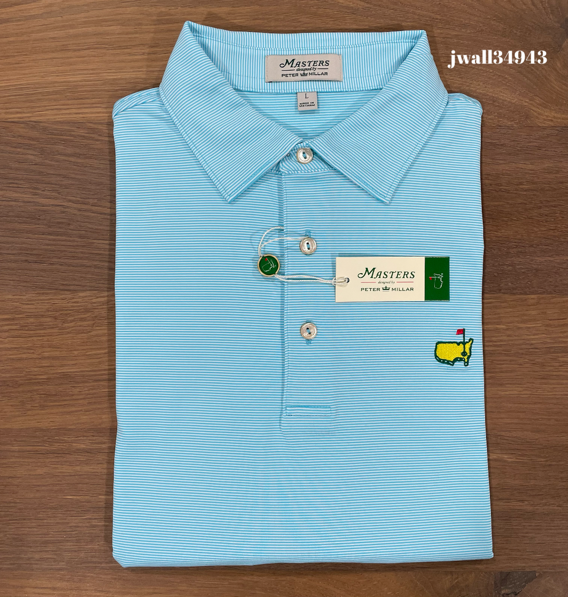 61 新品　タグ付　ピーター・ミラー　ポロシャツ　ゴルフウェア　ブルー　M XL s-l1200.png