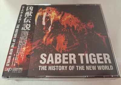 Saber Tiger The History Of The New World New 2 CD Japan Heavy Metal