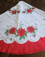 Vgt Holiday Round Tablecloth 64"×62" Cloth