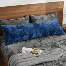 Velvet Body Pillow Cover with Zipper, Soft and Plush 20x54 Long Pillow Case, Vel