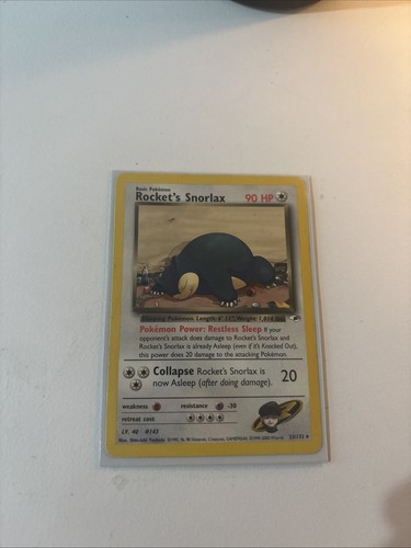 Rocket's Snorlax