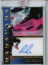 2023-24 Panini Noir Luka Doncic /99 Sneaker Spotlight Signatures Auto #SSS-DON