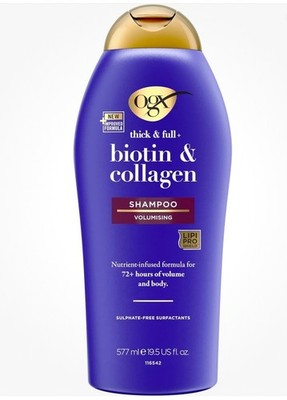 OGX Thick & Full Biotin & Collagen Volumising Shampoo 577ml FLASCHE VERBEULT