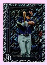 2025 Topps Motgomery Foil #124 Richie Palacios - Tampa Bay Rays