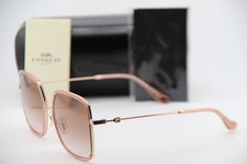 NEW COACH HC 7139BD C8000 940213 ROSE GOLD/PINK AUTHENTIC SUNGLASSES 58-19