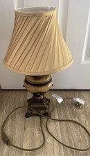 Vintage Table Lamp with Shade