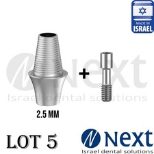 Lotx5 T-base CAD/CAM Neo GM Dent Grand Morse Straumann Fit NON Hex 2.5 mm