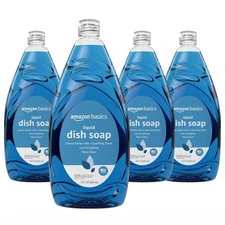 Dish Soap, Fresh Scent, 30 fl oz, Pack of 4